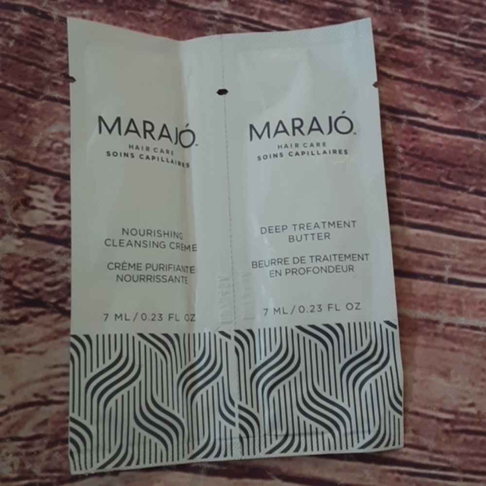 Marajo hair care samples